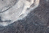 Layers in Depression in Huo Hsing Vallis