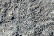 Crater Rim Northeast of Niesten Crater