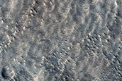 Terrain Sample in Northern Mid-Latitude Crater