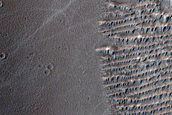Terrain Sample in Noctis Fossae