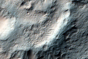 Mound in Holden Crater