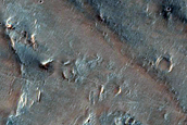 Fan in Southern Low Latitude Crater