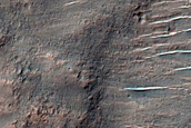 Valley in Hesperia Planum
