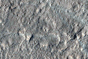 Candidate Recent Impact Site