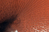 Crater with Persistent Ice