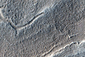 Crater in Utopia Planitia