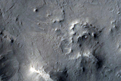 Central Uplift of a 60-Kilometer Diameter Crater