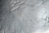Fresh 2-Kilometer Diameter Crater