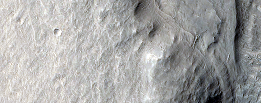 Layered Deposits of Possible Fan