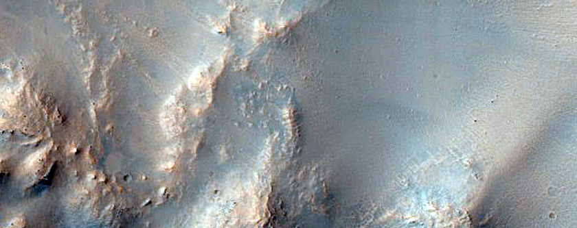 Well-Preserved Flow-Ejecta Crater