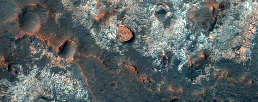 Clay-Rich Terrain near Mawrth Vallis