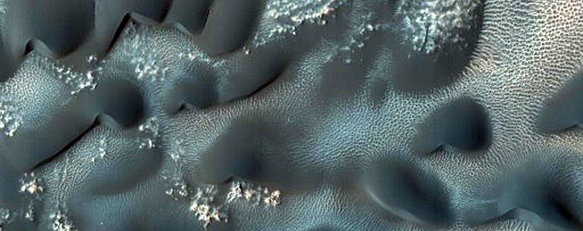 Dome Dunes on Mars