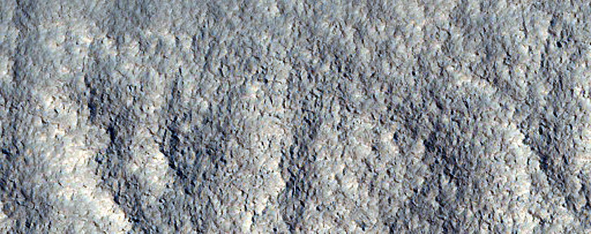 Scarps in Northern Plains Crater