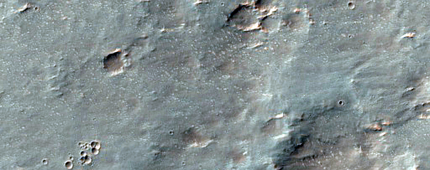 Eastern Discontinuous Ejecta of Noord Crater