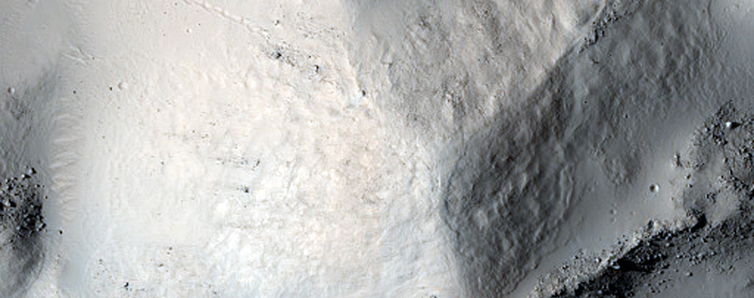 Well-Preserved 14-Kilometer Crater with Central Peak