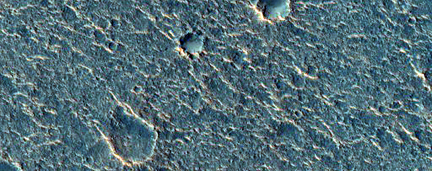 Stratified Buttes in Acidalia Planitia
