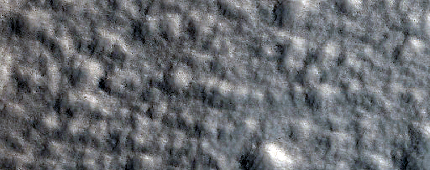 Crater near Domoni Crater