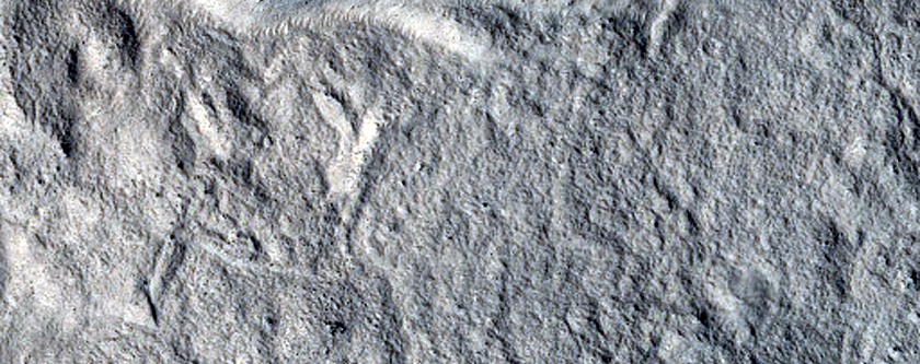 Crater with Surrounding Depression