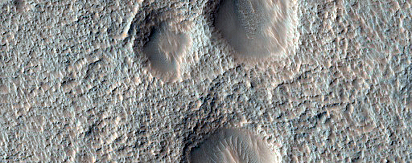 Ridges in Noachis Terra