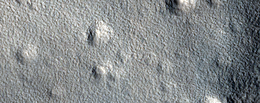 Expanded Craters on Northern Plains
