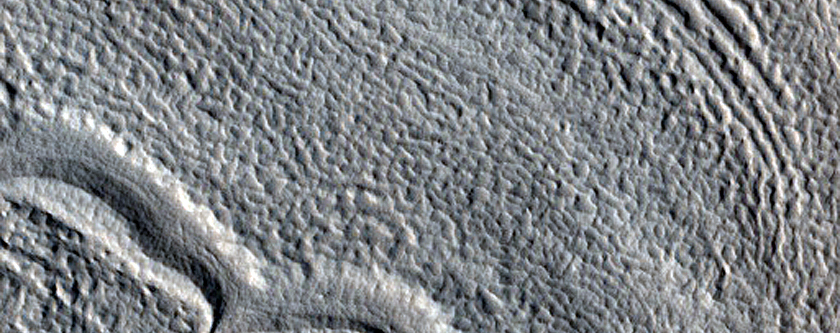 Crater Features in Erebus Montes