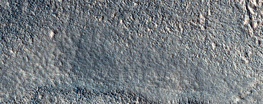 Ridge in Deuteronilus Mensae