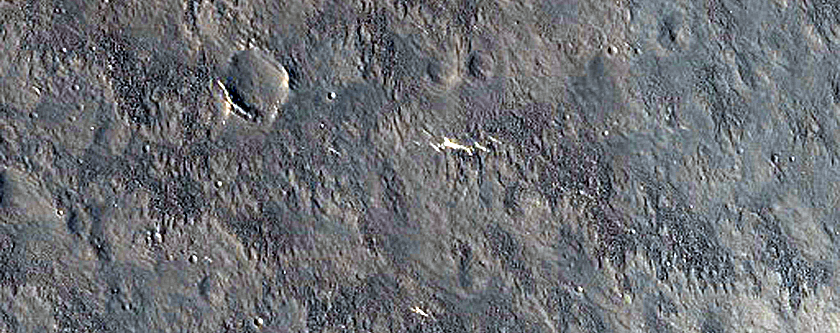 Sample Terrain in Utopia Planitia