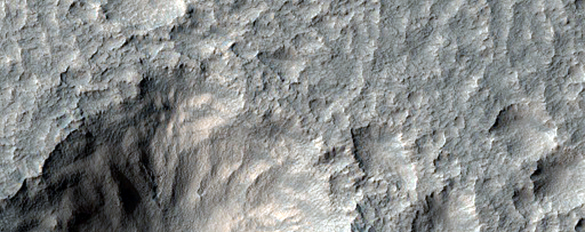 Crater and Field of Pits