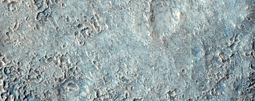 Channel in Hellas Planitia