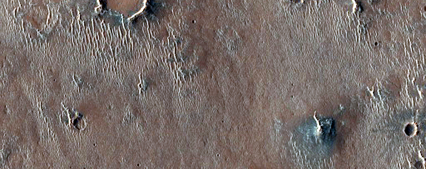 Terrain Northeast of Madler Crater