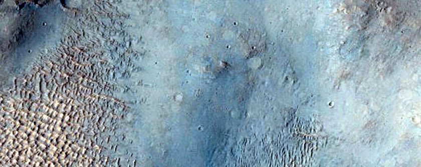 Channels in Hesperia Planum