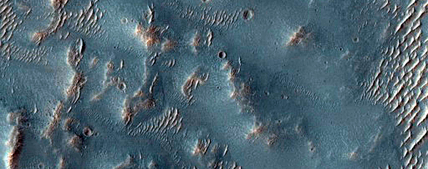 Crater on Escarpment West of Nectaris Fossae
