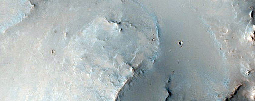 Well-Preserved 7-Kilometer Impact Crater in Terra Sabaea