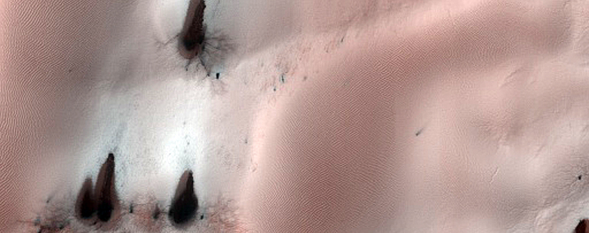 Jeans Crater Dunes Monitoring