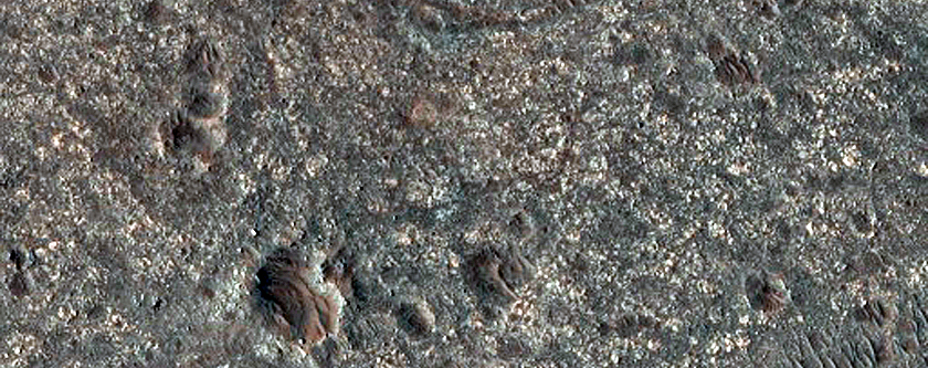 Circular Phyllosilicate-Rich Deposit South of Capri Chasma
