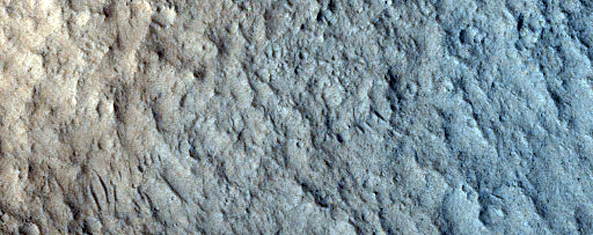 Craters on Floor of Orcus Patera