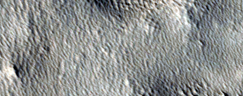 Arsia Mons Pit and Knob Terrain