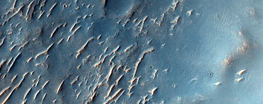 Terrain Southwest of Koval Sky Crater
