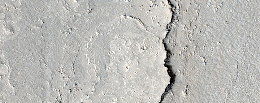 Minor Distributary Channel in Athabasca Valles
