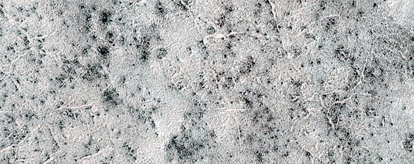Monitor Seasonal Defrosting of Icy Crater