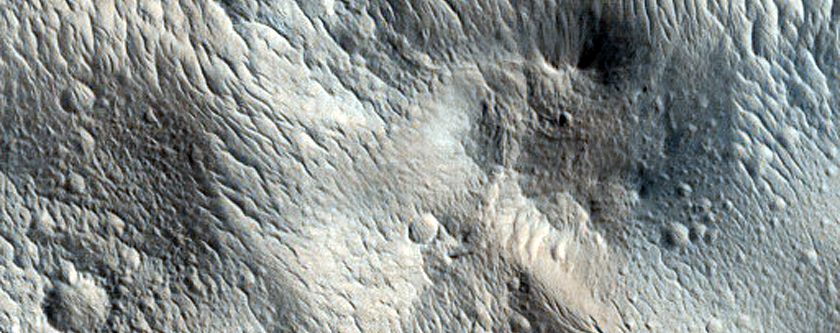 Edge of Olympus Mons Aureole Deposit