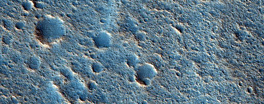 Fractures in Chryse Planitia