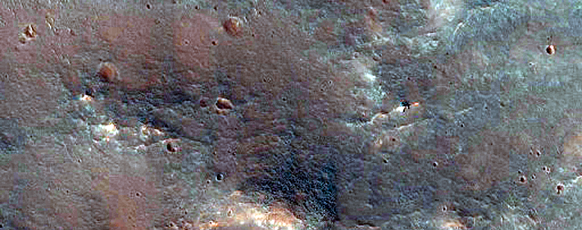 Outflow Channel from Morella Crater