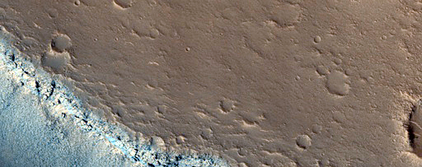 Cratered Cones near Elysium Mons