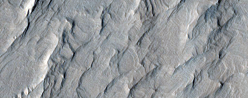 Layers in Scarp in Southern Amazonis Region