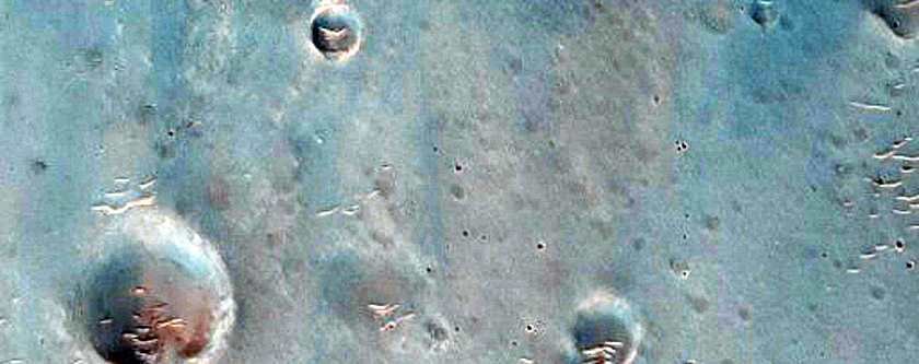 Phyllosilicates in Tyrrhena Terra Crater Ejecta