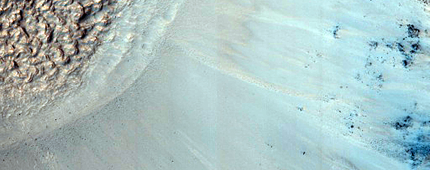 Mineral Exposures in Terra Sabaea Cratered Crater Rim