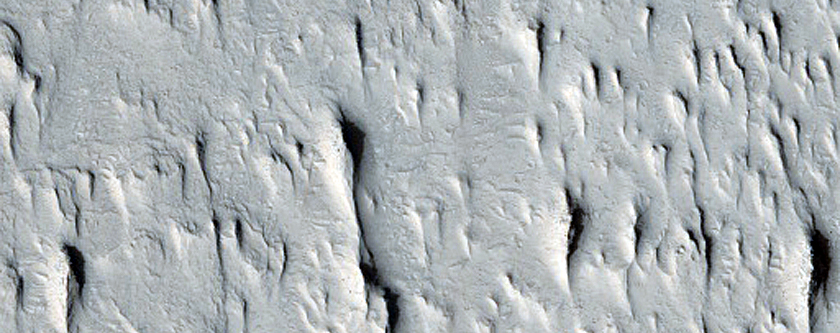Raided Curvilinear Ridges