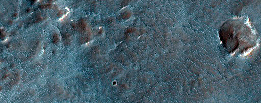 Rayed Ejecta from Noord Crater
