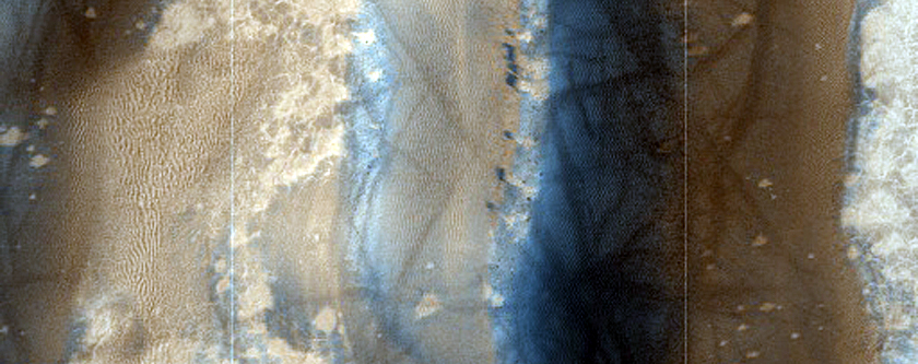 Monitor Changes in Richardson Crater Dune Field